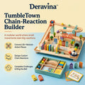 Deravina™ TumbleTown Chain-Reaction Builder
